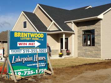 Brentwood Lottery Home unveiled in Kingsville. October 29, 2015 (Photo by Kevin Black)