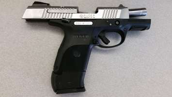 Gun seized in Project KIRBY. (Photo courtesy OPP)
