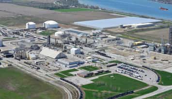 CF Industries in Courtright (Photo courtesy of CF Industries)