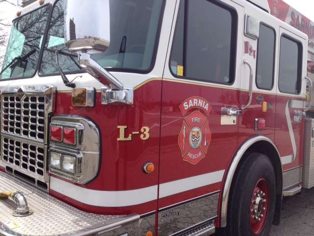 Sarnia Fire Rescue responds to two blazes, rescues trapped person