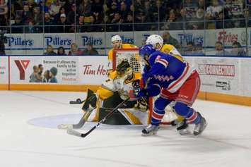 Sting vs Rangers April 6, 2018 (Photo courtesy of Metcalfe Photography)