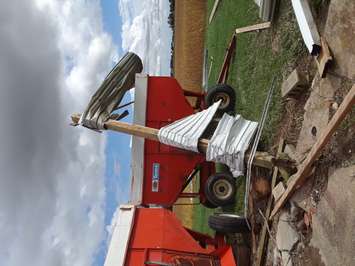 Wind damage at 10145 Lakeshore Road 311. Sept. 25, 2018. (Photo courtesy of Carol Lamb)