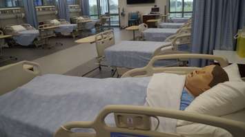 NOVA Chemicals Health & Research Centre Nursing Lab May 15, 2019. (Photo by Melanie Irwin, Blackburn News)