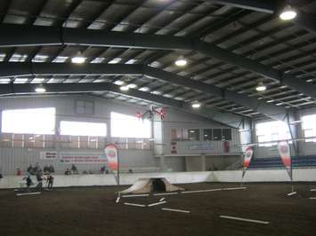 Drones in action at the REACH Centre in Clinton.  (Photo by Bob Montgomery)