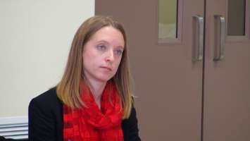 Liberal MP Candidate Katie Omstead (Photo by Jake Kislinsky).