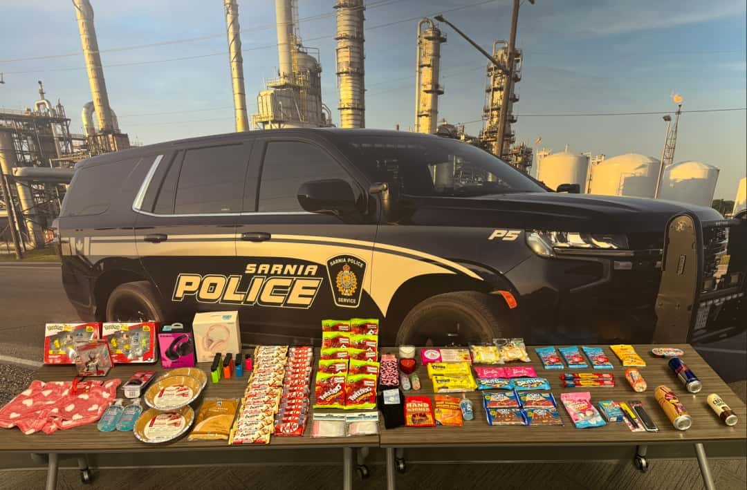 Candy, clothing, figurines seized in shoplifting incidents
