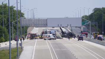 Multi-Vehicle Crash Hwy 402 July 19, 2017 (Photo by Melanie Irwin)