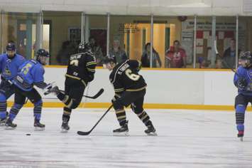 The Wallaceburg Lakers play the Amherstburg Integrity Admirals on Oct. 19, 2016. (Photo courtesy of Jocelyn McLaughin)