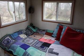 Inside the Treehouse. January 3, 2017. Photo by Natalia Vega. 