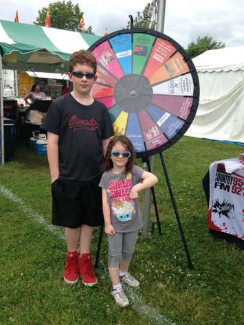 Local residents attend the LaSalle Strawberry Festival at Gil Maure Park, June 14, 2015. (Photo by the Blackburn Radio Summer Patrol)