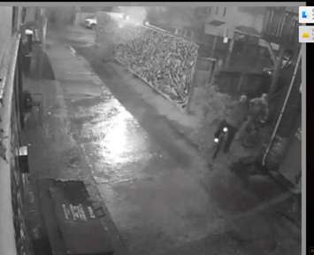 Surveillance photo of suspects in a break-in at The Willistead Restaurant in Windsor June 29, 2015.  (Photo courtesy of Facebook Mark Boscariol)