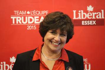 Essex Liberal candidate Audrey Festeryga opens her campaign office in Amherstburg, September 23, 2015. (Photo by Jason Viau)