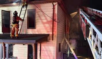 Photo courtesy of Sarnia Fire Rescue via Facebook. 