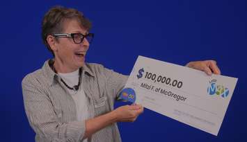 (Photo of Mitzi Fujs courtesy of the Ontario Lottery and Gaming Corporation)