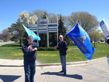 OPSEU Protest May 14 (Photo by Briana Carnegie)