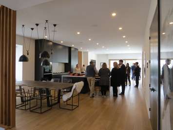 The kitchen at the Dream Lottery home at 1456 Byron Baseline Rd. (Photo by Miranda Chant, Blackburn News)