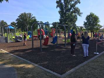 The Town of Tecumseh has officially opened its new playground at Lacasse Park. July 19, 2018. (Photo by Paul Pedro)