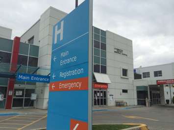 Leamington District Memorial Hospital is seen in this October 29. 2014 file photo. (Photo by Ricardo Veneza)