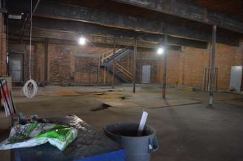 The interior of the former downtown Windsor Fish Market is seen on October 15, 2018. Photo by Mark Brown/Blackburn News.