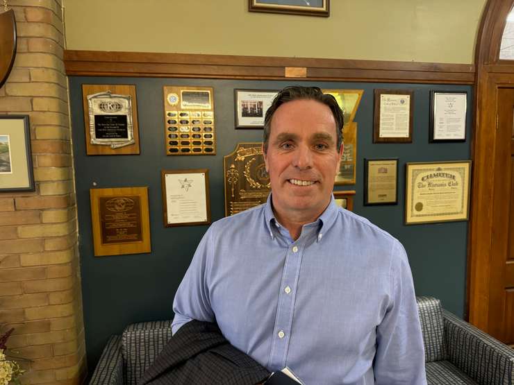 BASES General Manager Jason Vaillant. May 14, 2024 Blackburn Media photo by Melanie Irwin