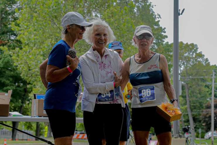 The 2022 Bluewater Triathlon and Duathlon in Bright's Grove. (Photo courtesy of Haley Walker)