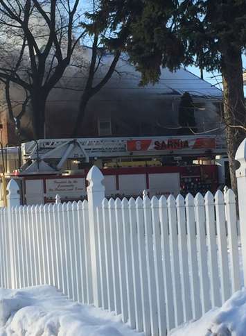 House Fire Jan 9, 2018.  Submitted photo.