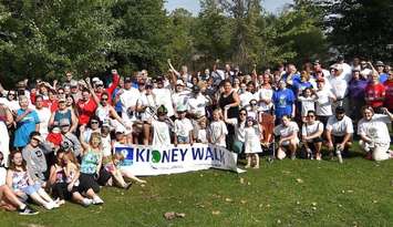 2019 Sarnia Kidney Walk. (Photo courtesy of The Kidney Foundation of Canada Sarnia-Lambton chapter)