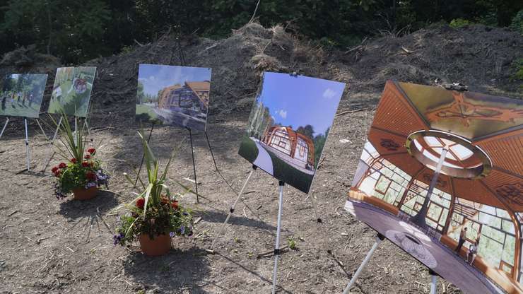 A site preparation ceremony for the Indigenous Outdoor Gathering Space at Lambton College. 21 June 2023. (Photo by Sarnia News Today)