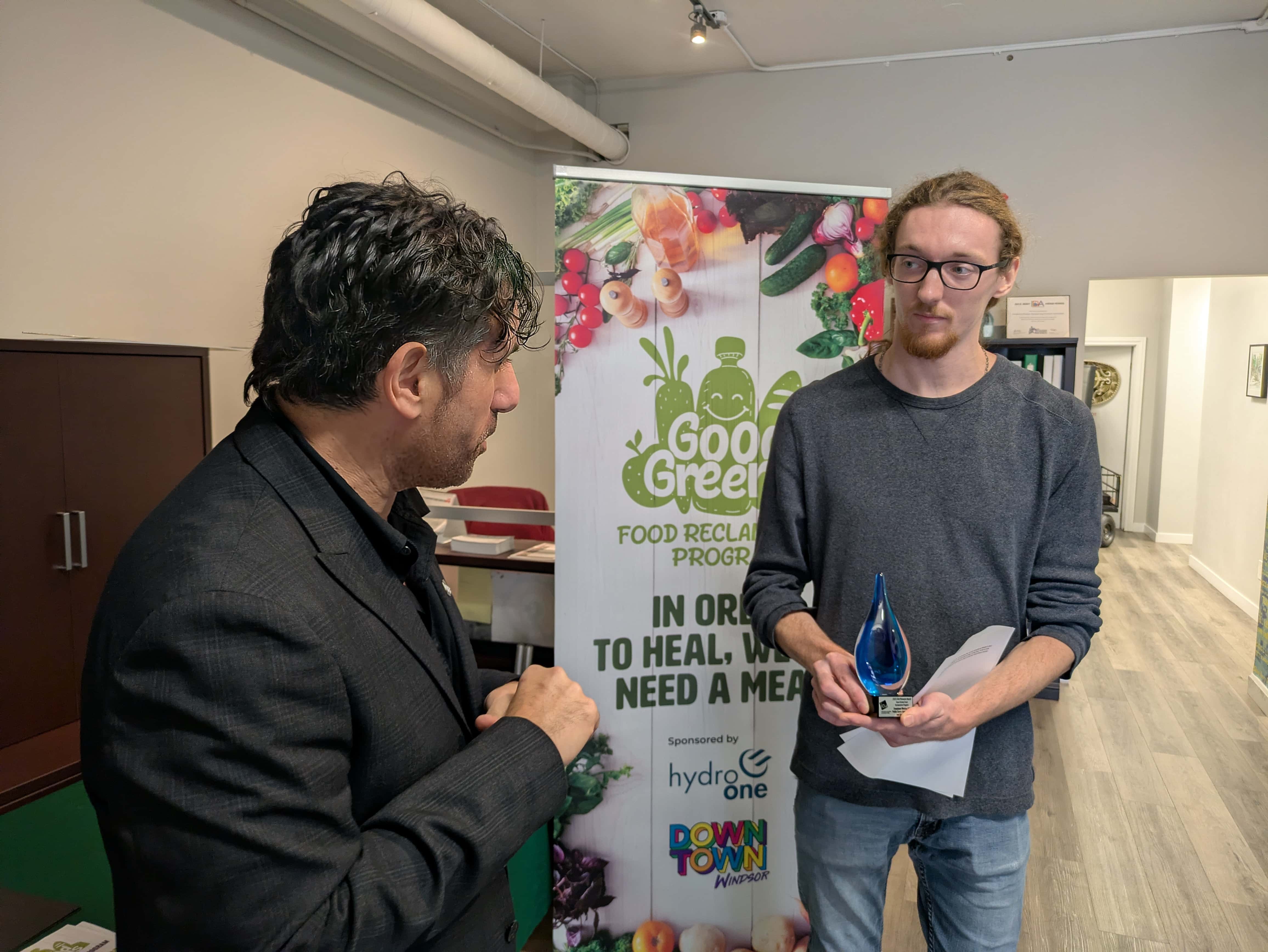 Some good news for the Good Greens food reclamation program