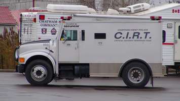 Critical Incident Response Team Truck, taken Nov 6 2014 (Photo By Jake Kislinsky).