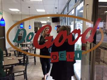 The Downtown Mission's Do Good Deli on Ouellette Ave. in Windsor, March 20, 2017. (Photo by Mike Vlasveld)