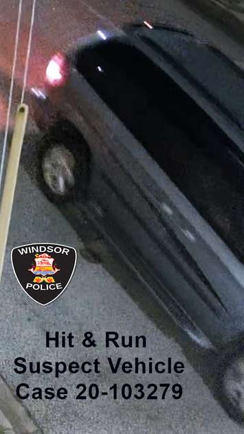 Police are looking to identify this vehicle in connection to a hit-and-run collision. (Photo courtesy of the Windsor Police Service)