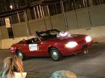 The Chatham Santa Claus  Parade progresses through downtown Chatham, November 14, 2014. (Photo by Mike James)