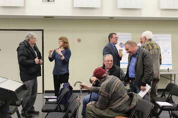 Thamesville public meeting regarding the 2017 municipal budget. January 24, 2016. (Photo by Natalia Vega)