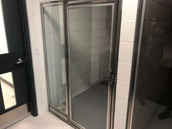 Inside the new animal shelter in Chatham. May 23, 2019. (Photo courtesy of Sophie Marvell and Kiana Mailloux)