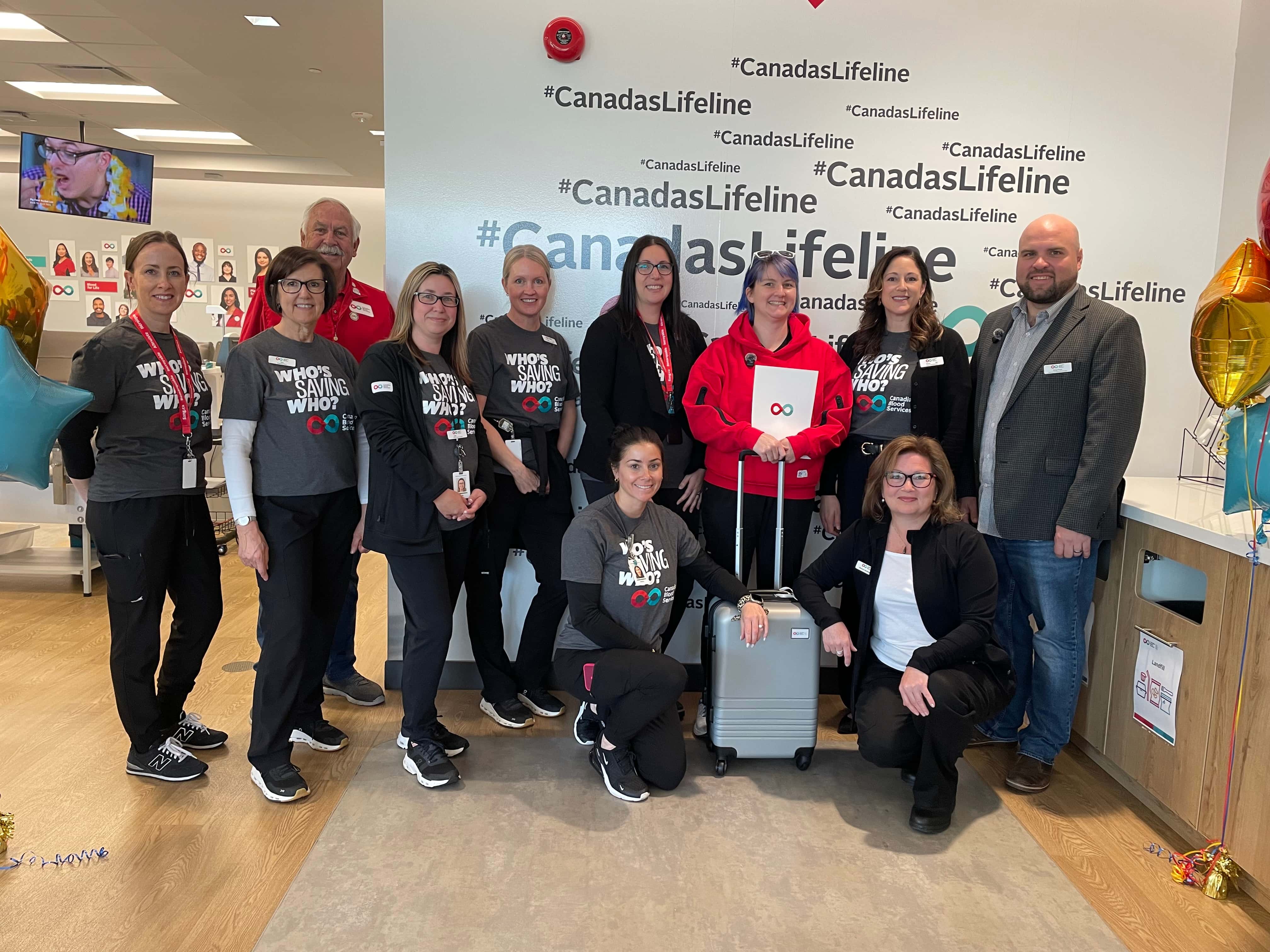 Windsor blood donor wins first-ever Canadian Blood Services getaway contest
