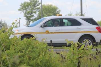 An Ontario Ministry of Transportation vehicle, June 21, 2019. Blackburn News file photo.