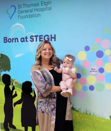 Renee Vansevenant, Foundation Board Director, along with daughter Nora Jackson. Photo supplied by the STEGH Foundation. 