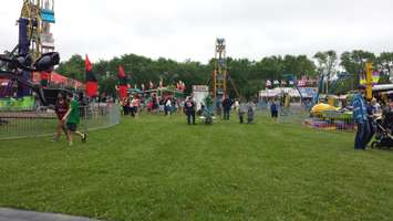 People of all ages enjoy the rides and entertainment at the Tilbury Kinsmen Summer Festival, June 14, 2015. (Photo by the Blackburn Radio Summer Patrol)