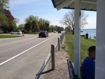 Bluewater Trails grand opening of Gazebo at St.Clair and Lasalle Line May 14 (Photo by Briana Carnegie)