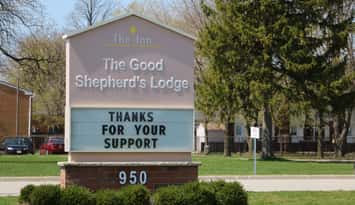 Inn of  the Good Shepherd's Lodge. (BlackburnNews.com photo by Meghan Bond)
