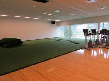 The children's ninja course area at the Bostwick Community Centre on Southdale Rd. W. (Photo by Miranda Chant, Blackburn News)
