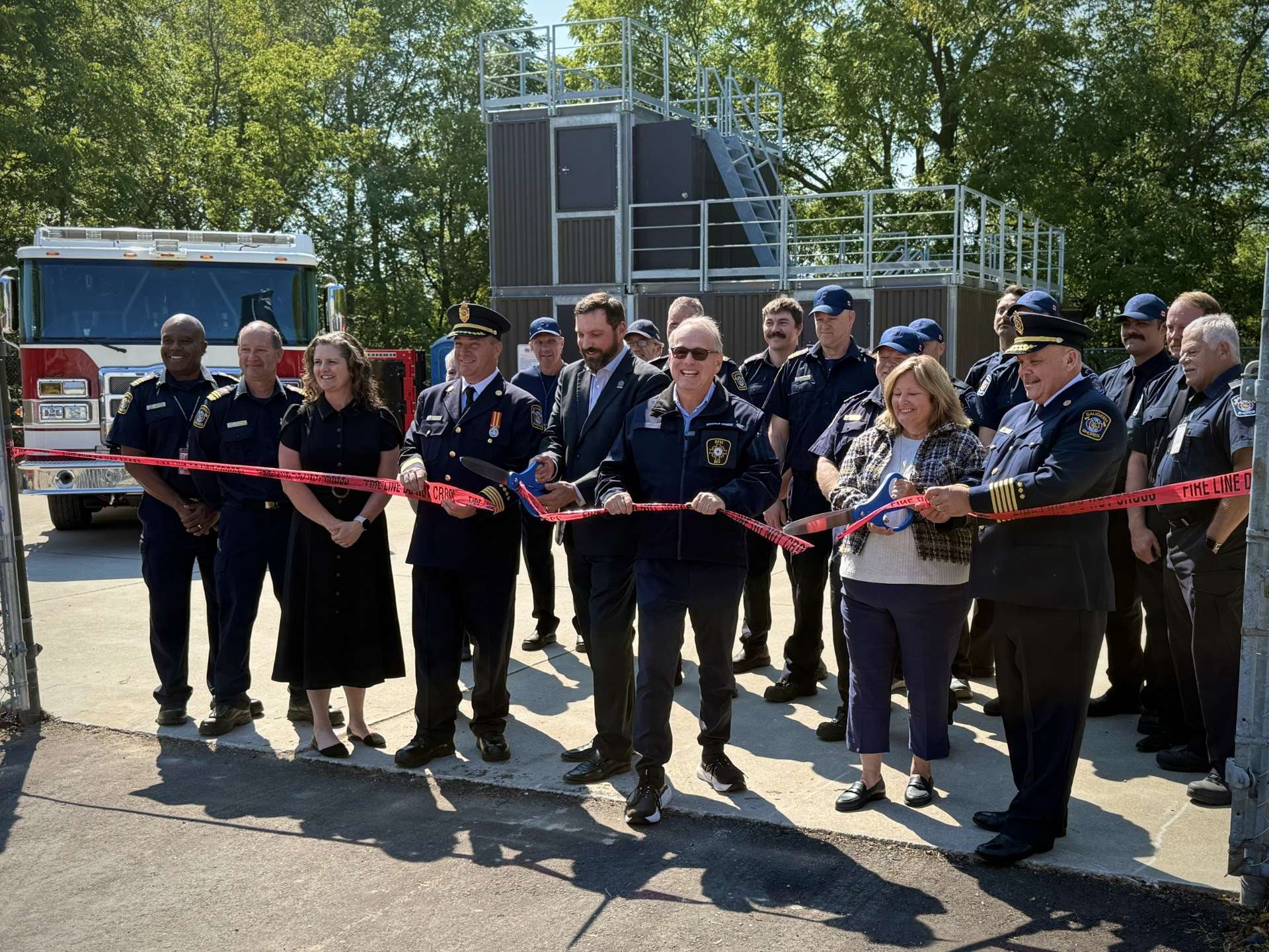 Saugeen Shores celebrates opening of new Fire Training Centre