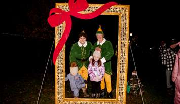 Last year's Light Up The Park event in Clifford (Photo provided by the Town of Minto)