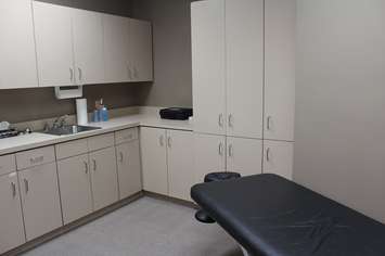 One of the rooms at the Chatham Physiotherapy Clinic. November 22, 2016. (Photo by Natalia Vega)