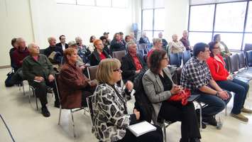 Chatham-Kent residents at a Liberal health town hall meeting (Photo by Jake Kislinsky).