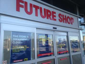 The Future Shop on Wellington Rd. in London shuts its doors for good, March 28, 2015. (Photo by Scott Kitching)