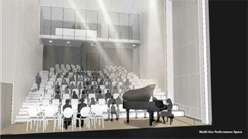 Artist rendering of the future Armouries site. (provided by the University of Windsor) 