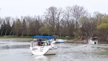 Thames River Yacht Club enroute to Chatham (Image courtesy of the Thames River Yacht Club)