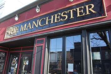 The Manchester pub in downtown Windsor, December 7, 2023. (Photo by Maureen Revait) 
